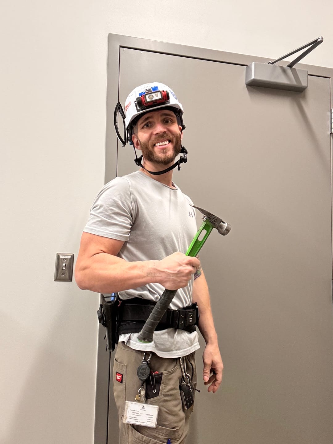 Customer photo review of ModBelt HD | Padded Modular Tool Belt