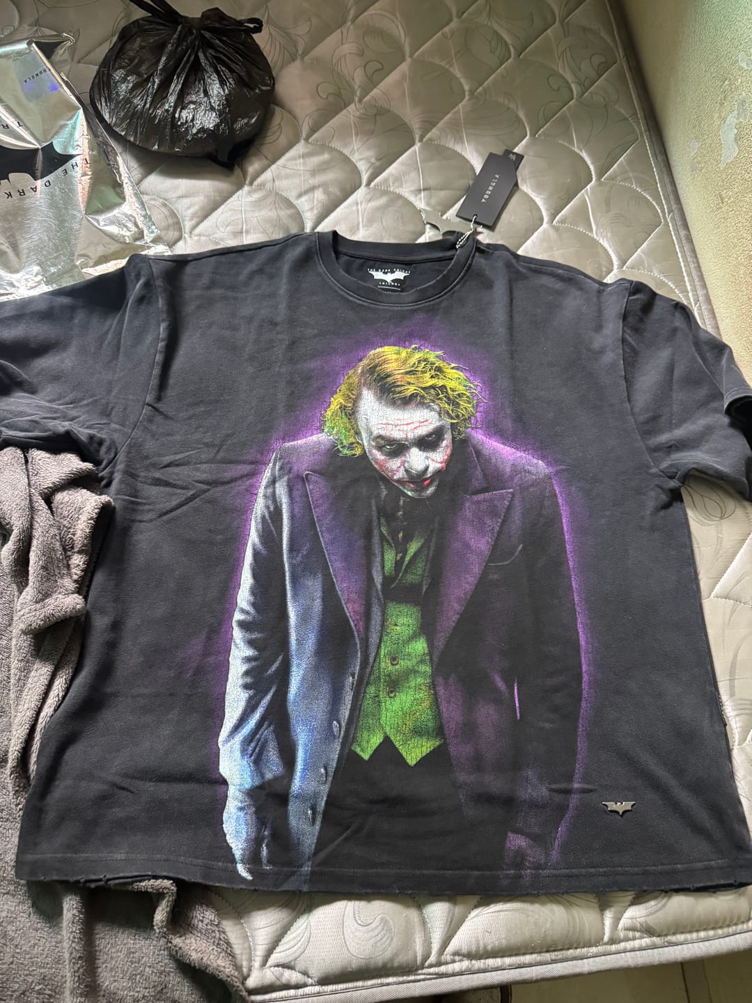 Customer photo review of 4257 - Batman Rhinestone Tees