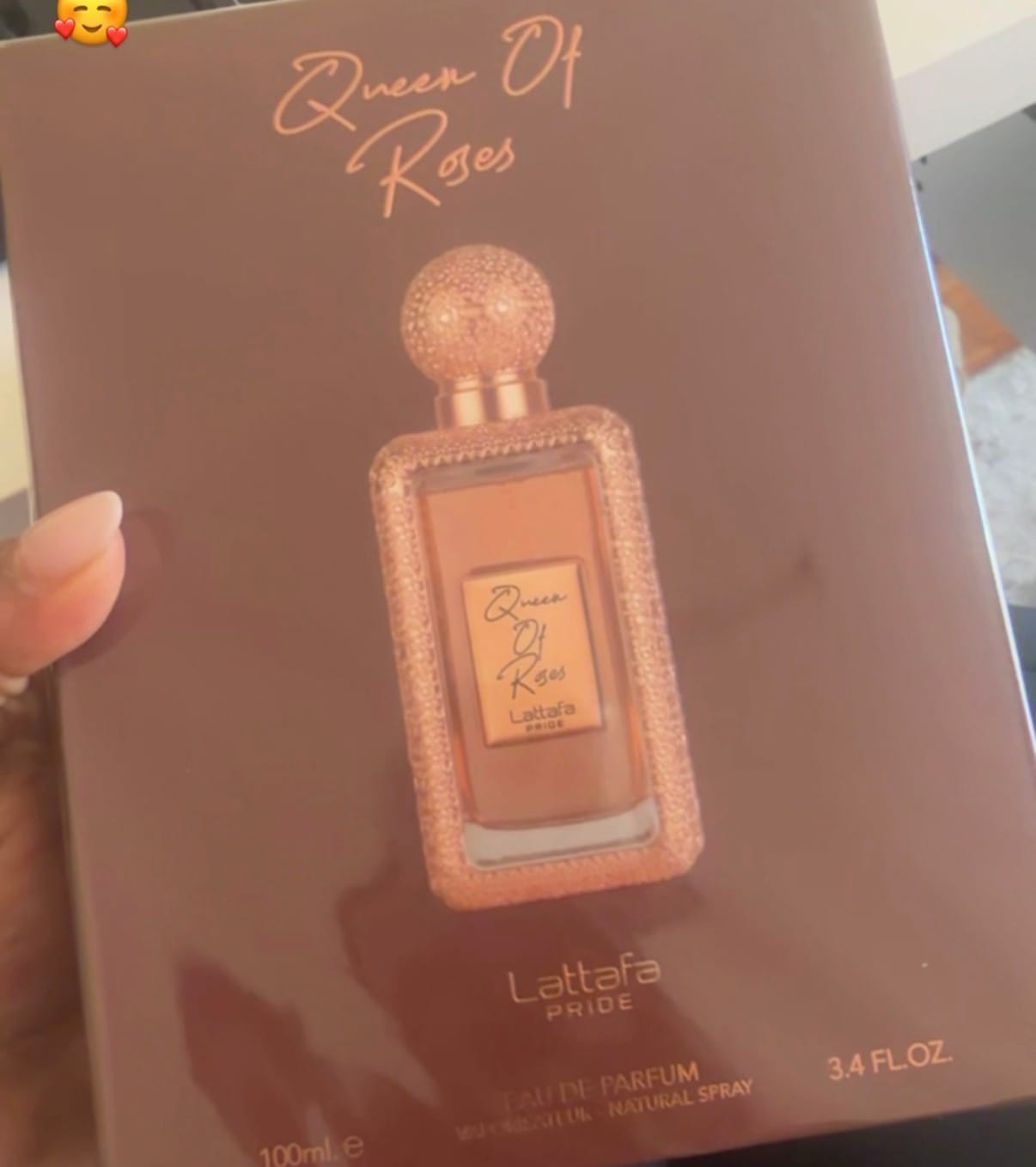 Customer photo review of PERFUME QUEEN OF ROSES LATTAFA PRIDE - 100ML