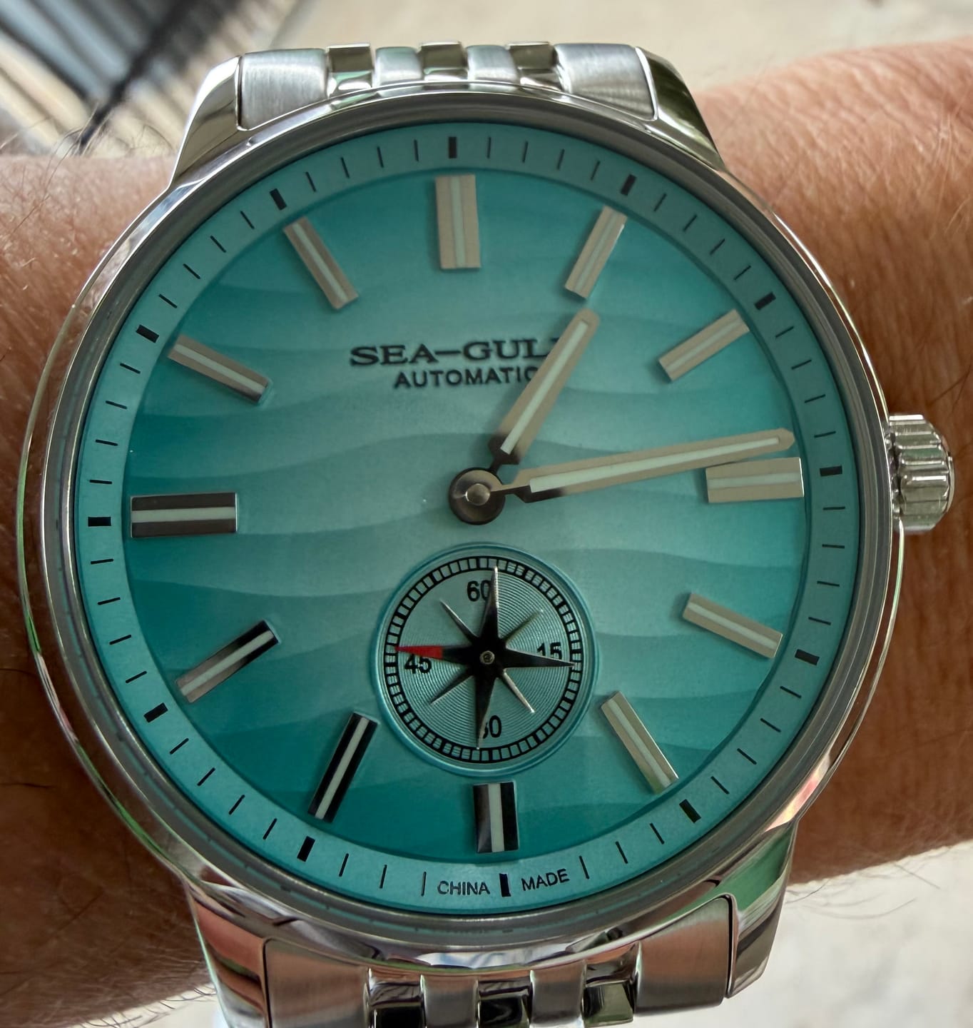 Customer photo review of Natural Series | Polaris Sub Dial | Luminous | 40mm