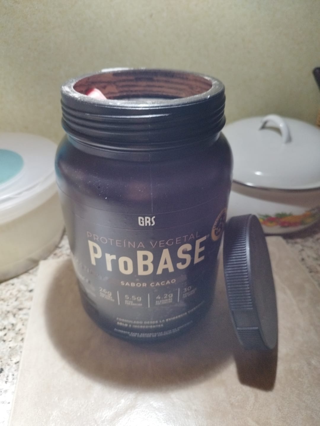 Customer photo review of Proteína ProBASE Cacao