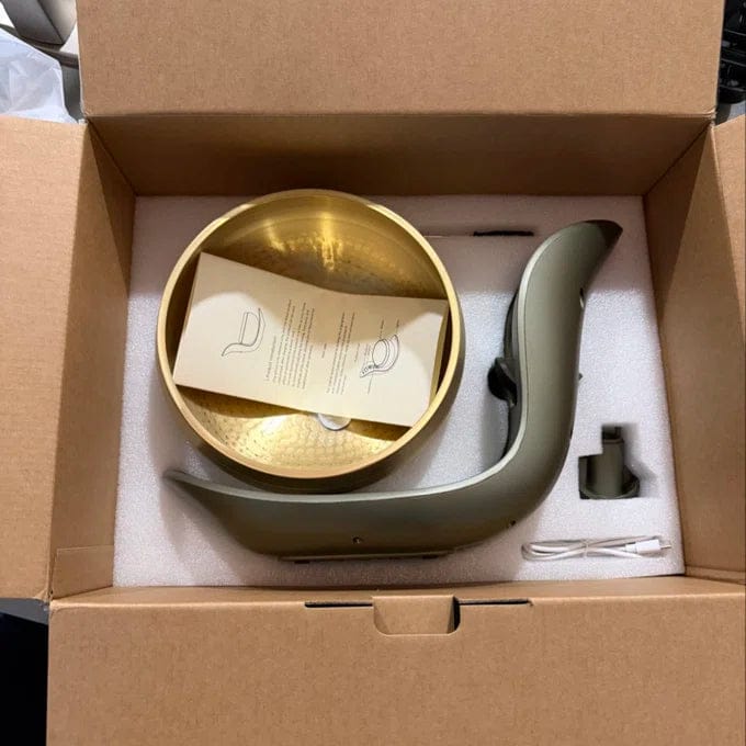 Customer photo review of Lemofuta Automatic Singing Bowl Smart Tibetan Meditation Instrument