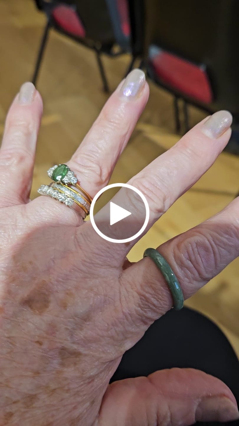 Customer video review of Buddha Stones Natural Jade Prosperity Abundance Ring