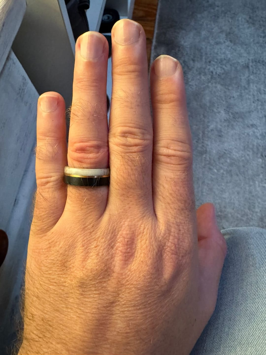 Customer photo review of The Director  -  Antler, Rosegold & Black Tungsten