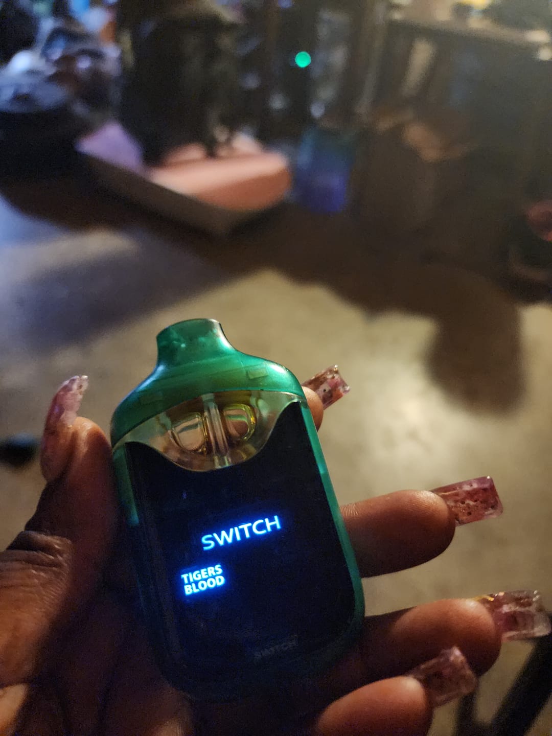 Customer photo review of Switch - 2G Tigers Blood/Cactus Quencher