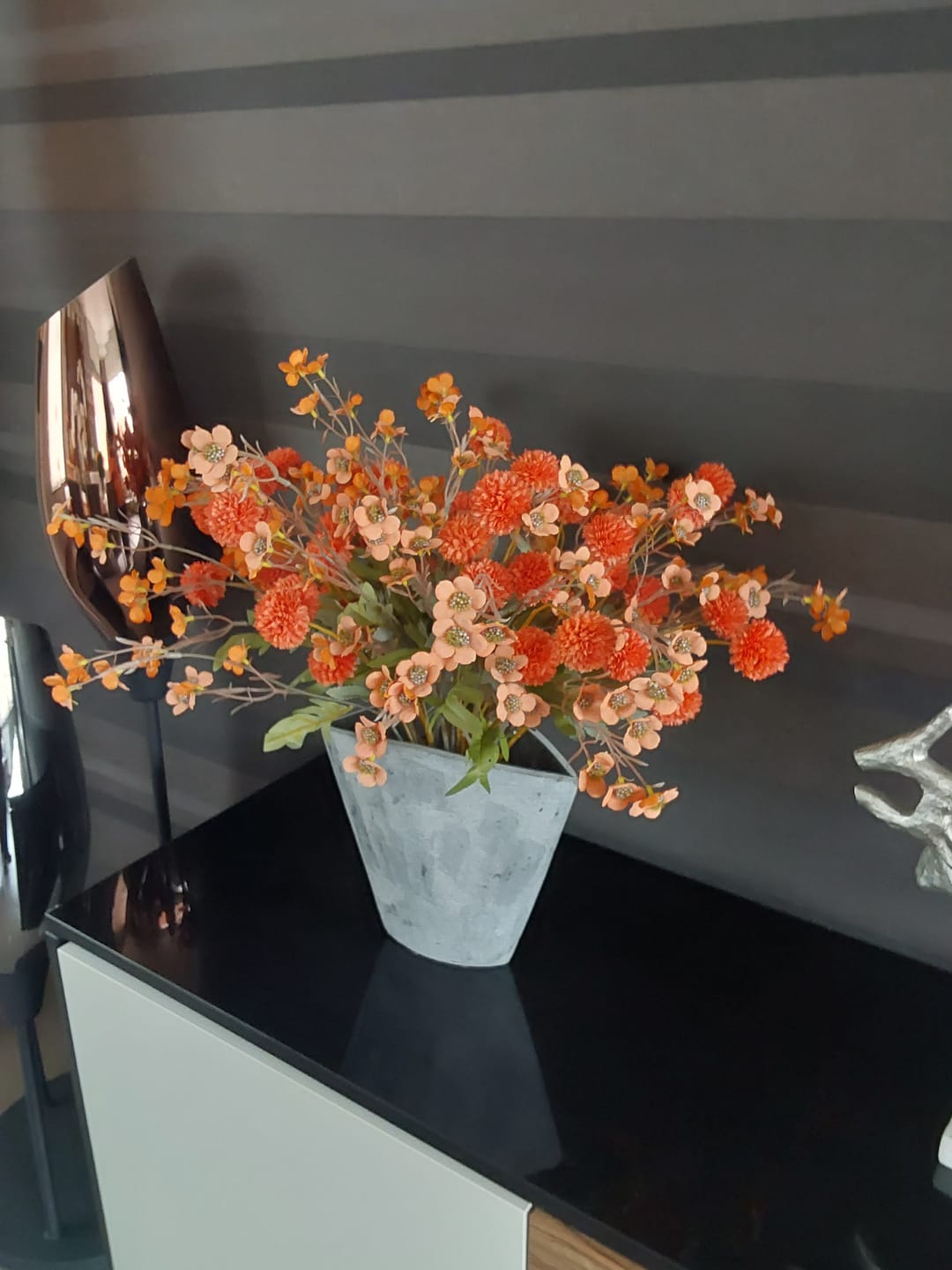 Customer photo review of Wax Arrangement - Terracotta