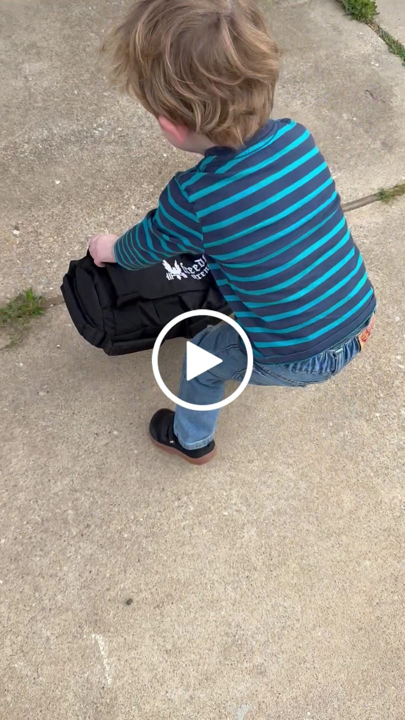 Customer video review of Training Sandbag