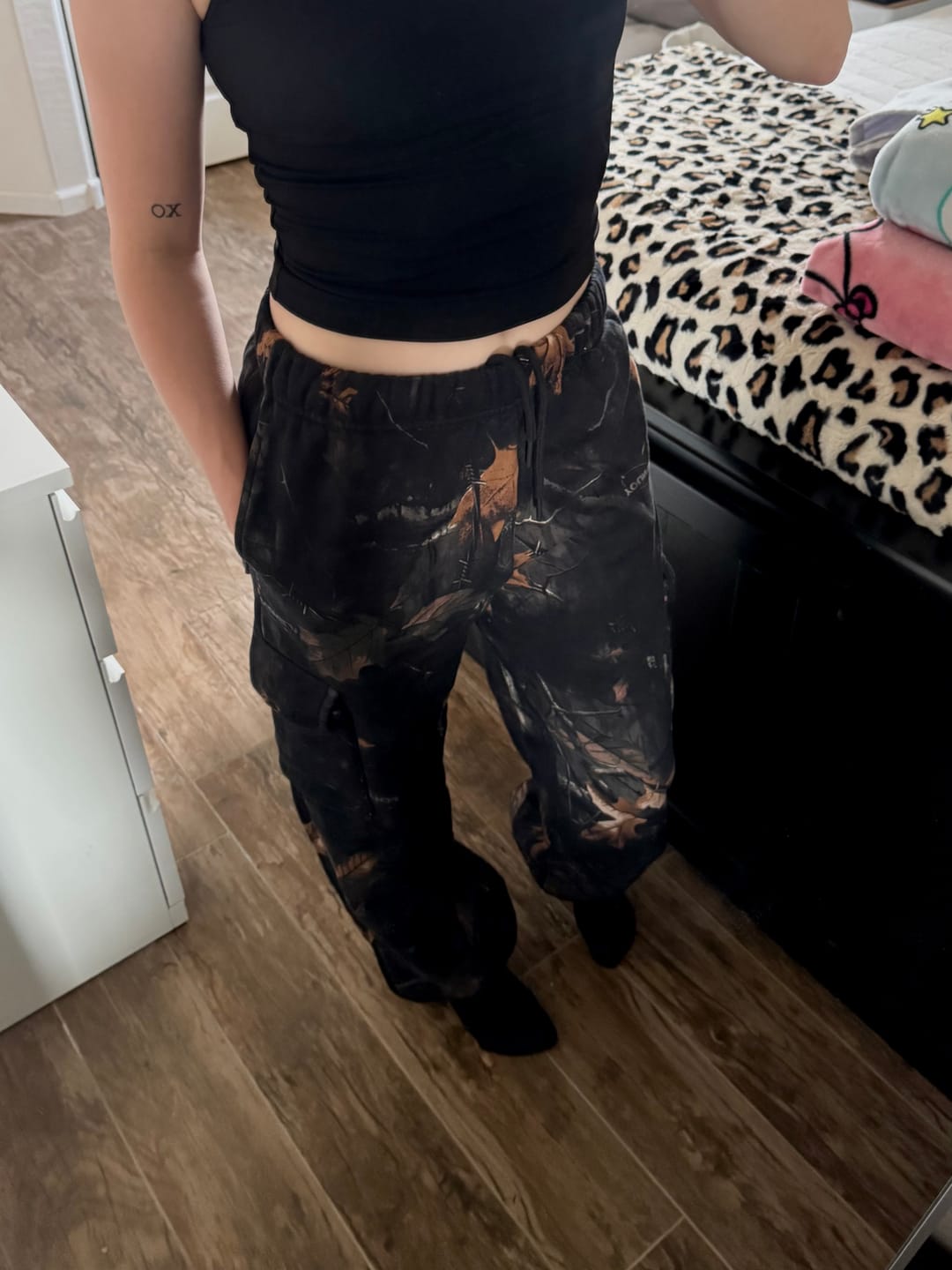 Customer photo review of W2230 - Camo Cargo Joggers