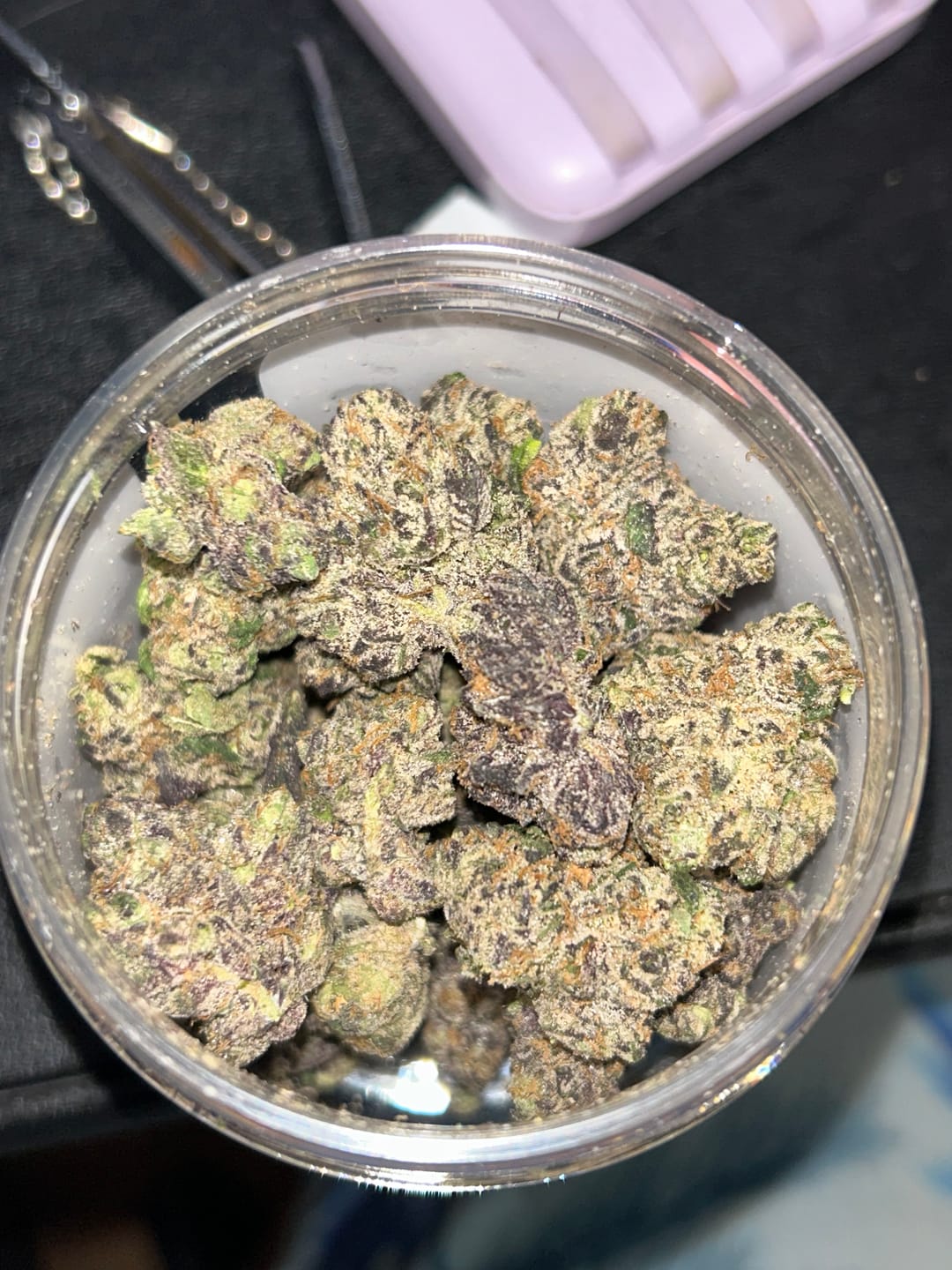 Customer photo review of Elite Boutique Exotics - Purple Zkittles - 14 Grams - Hybrid