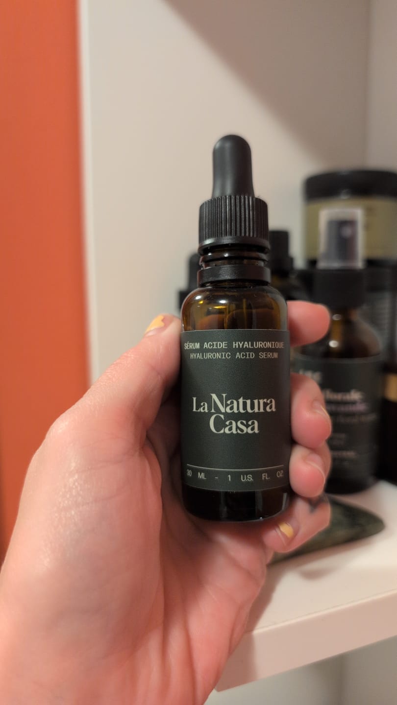 Customer photo review of Sérum Acide Hyaluronique