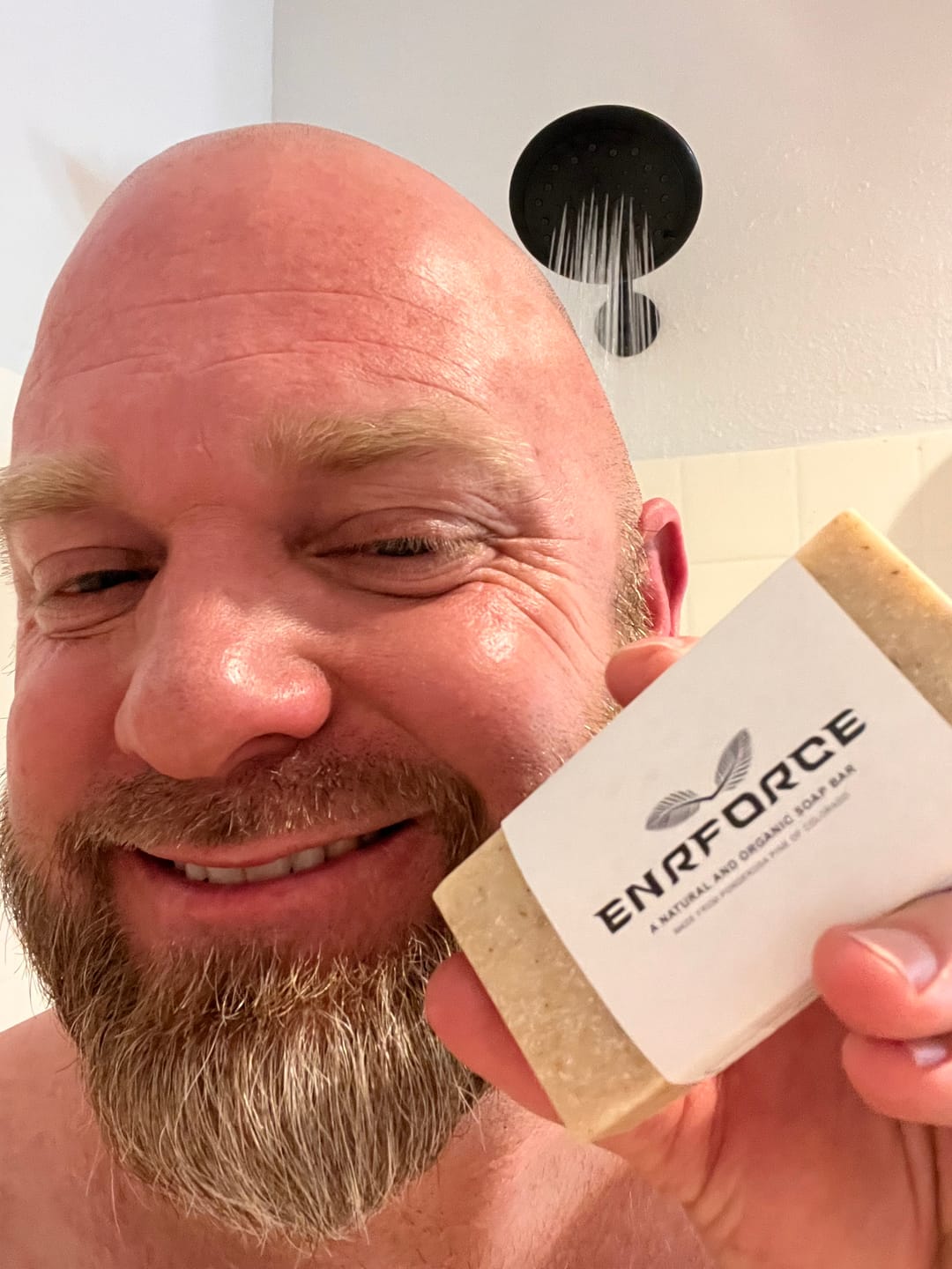 Customer photo review of Organic Pine Soap Bar
