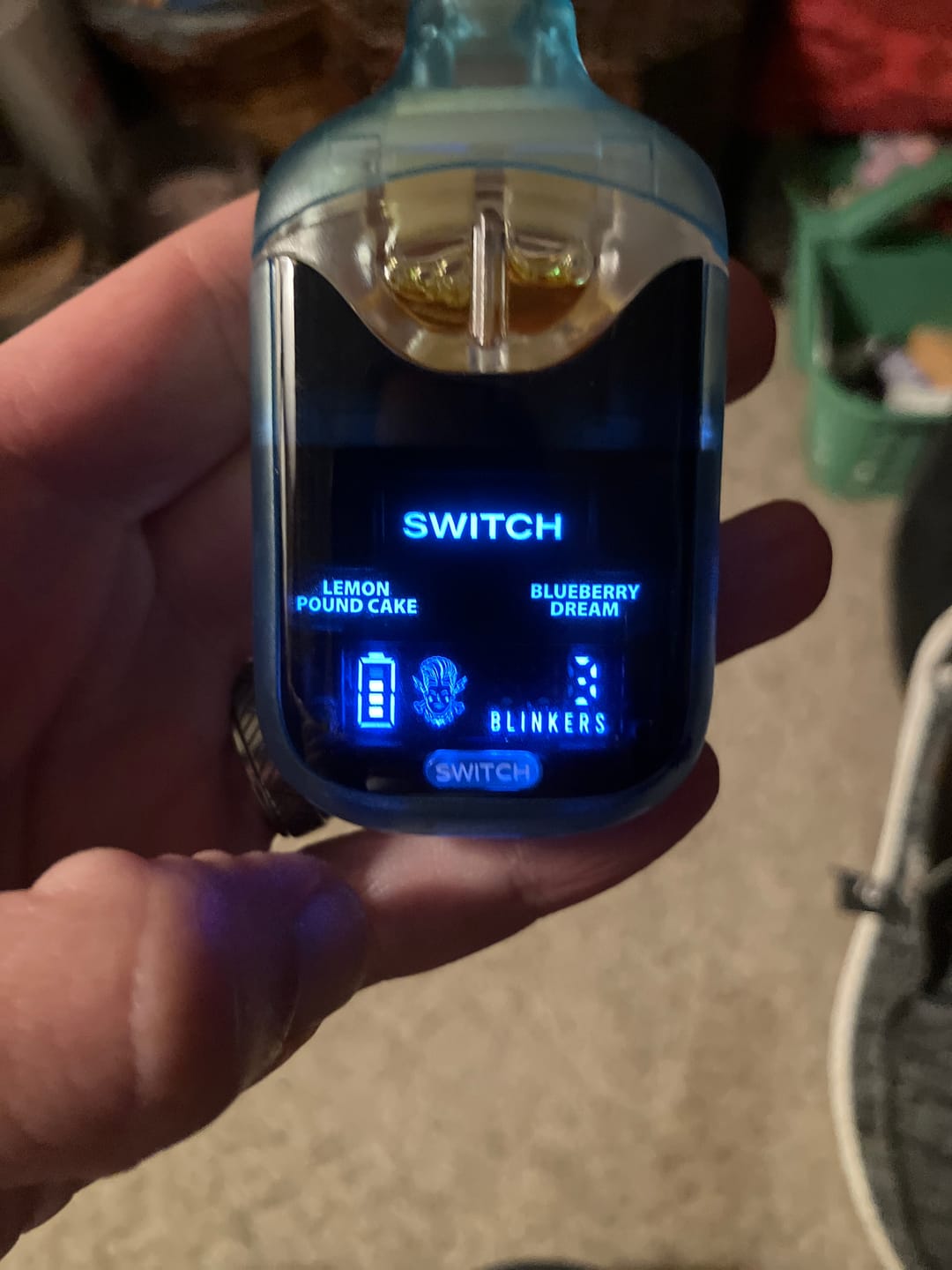 Customer photo review of Switch - 2G Lemon Pound Cake/Blueberry Dream