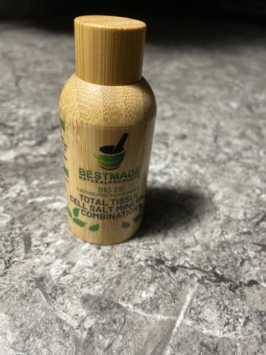 Customer photo review of Total Tissue Cell Salt Mineral Combination, BIO28 Vegan & Lactose-Free - Helps Body Absorb Nutrients, Increases Energy Levels, Improves Sleep Patterns, and Restores Vitality | 350 Pellets