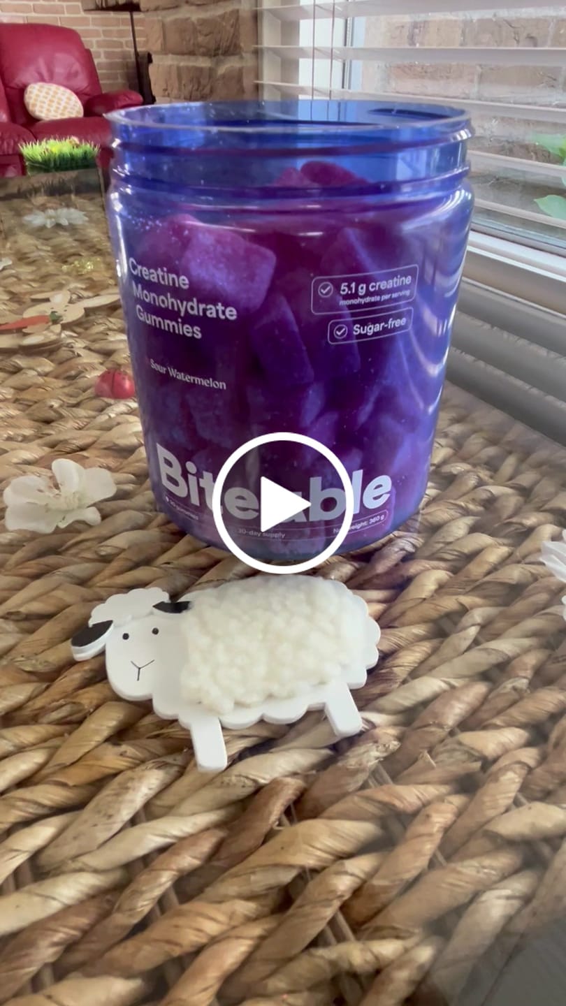 Customer video review of Creatine Monohydrate Gummies