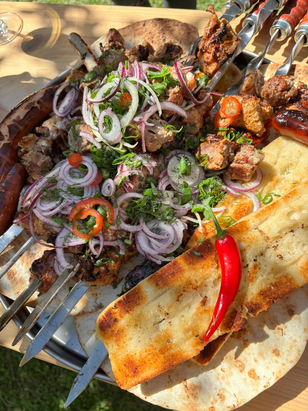 Customer photo review of Schweine-Schaschlik Chili – würzig-scharf nach Familienrezept | mySchaschlik