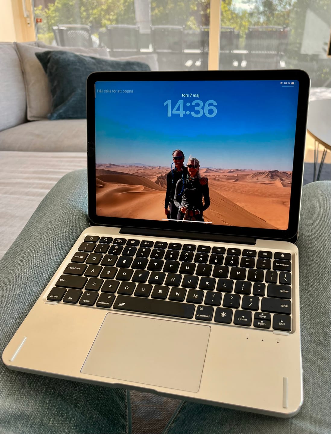 Customer photo review of Brydge MAX 11.0 for iPad Air & Pro 11" (1st–4th Gen)