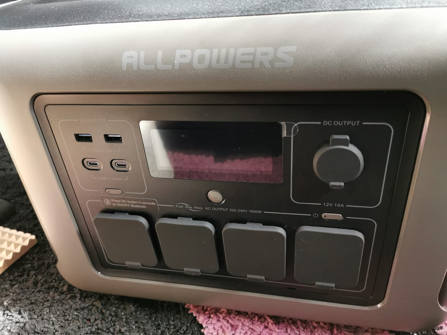 Customer photo review of ALLPOWERS R1500 LITE Portable Power Station 1600W 1056Wh | UK Plug