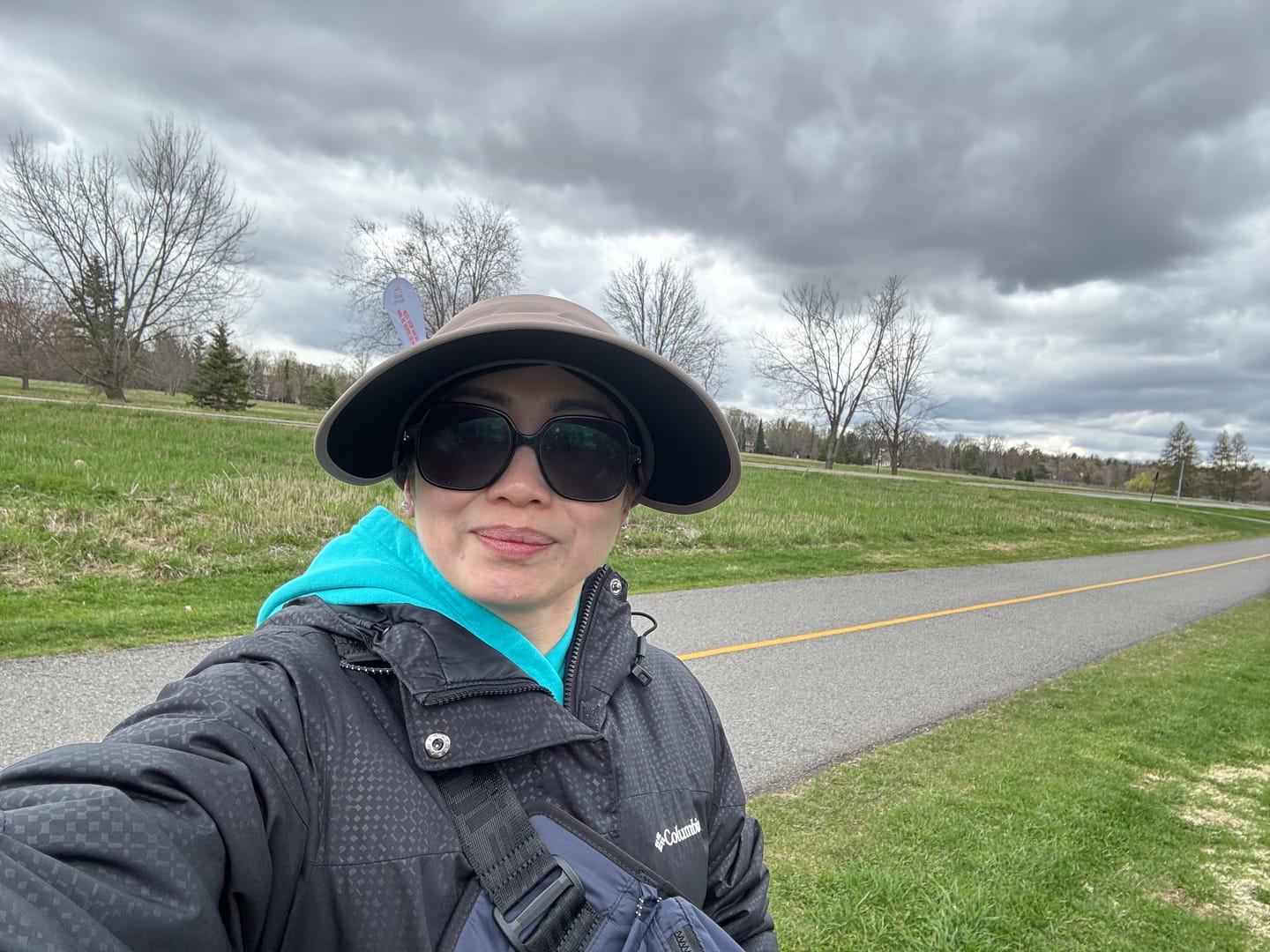 Customer photo review of Women's Wide Brim Sun Protection Hat UPF 100+ BM530