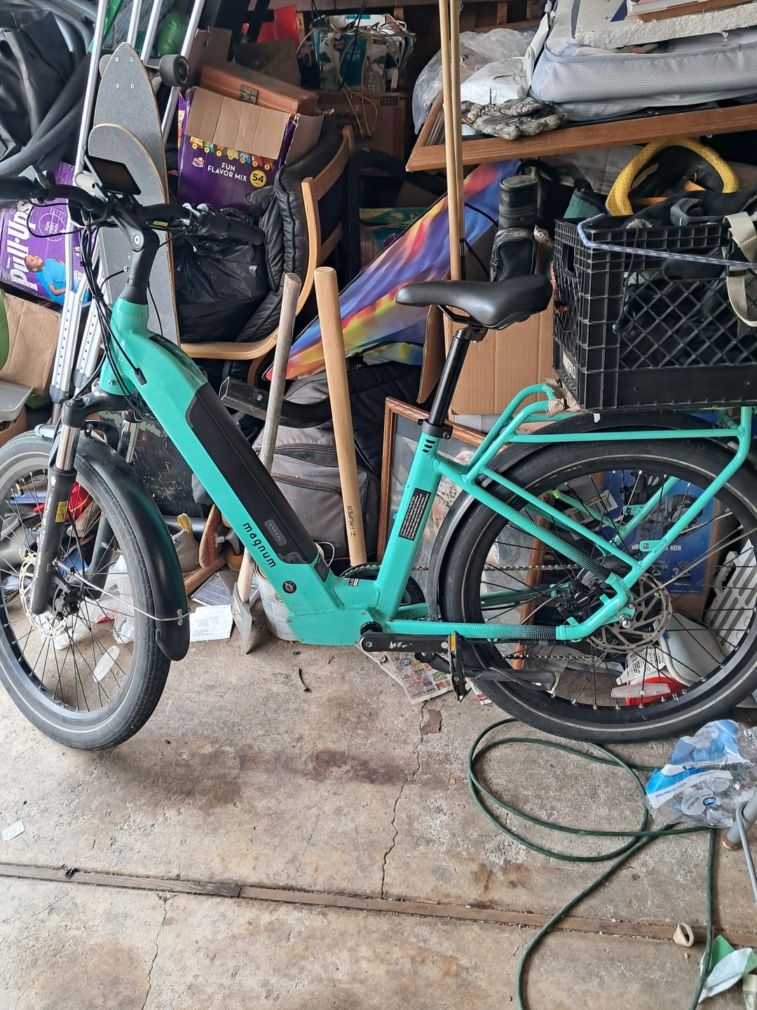 Customer photo review of HD Glass Handlebar Mirror (Left-Hand)