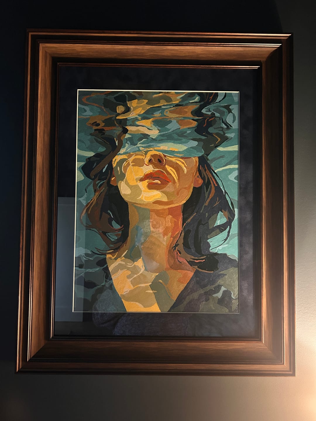 Customer photo review of Under | Paint by Number