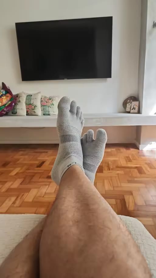 Customer photo review of Fünf-Zehen-Sportsocken – Schnelltrocknend für Laufen & Radfahren