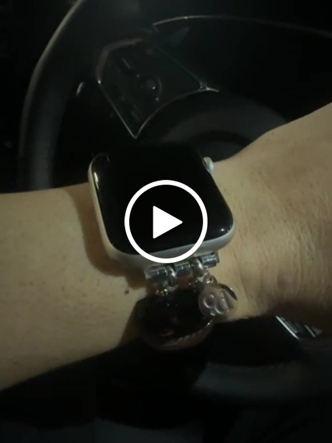 Customer video review of Bohemian Onyx Elegance Stretch Apple Watch Strap