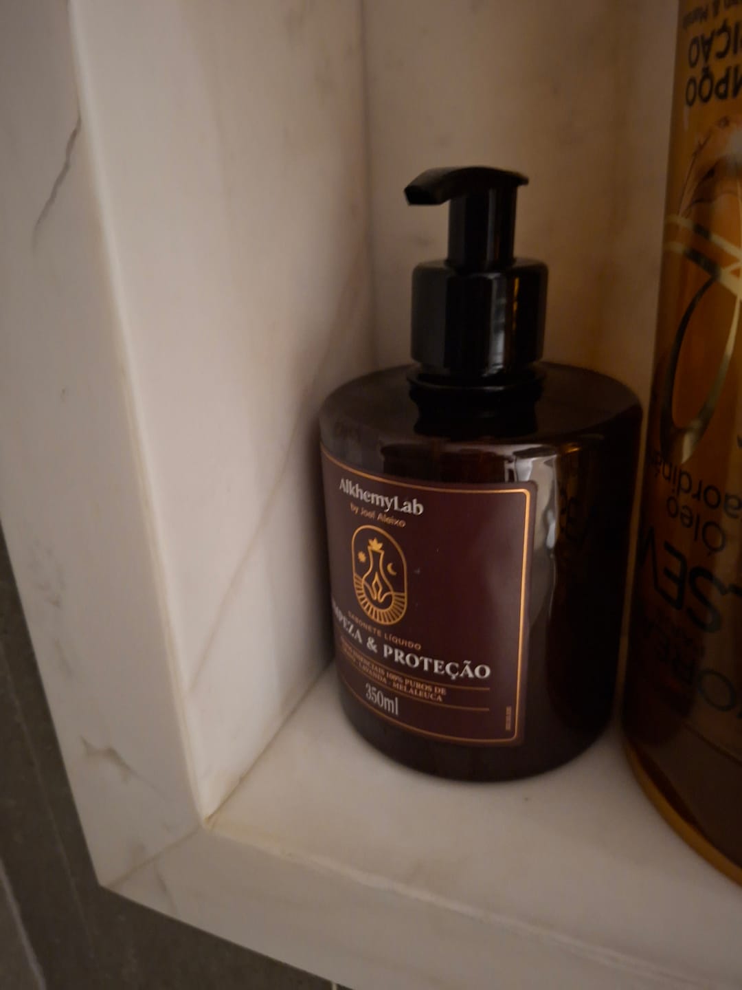 Customer photo review of Sabonete Líquido Renovação 350ml
