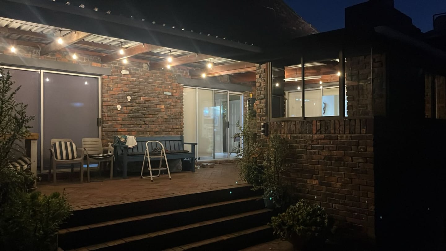 Customer photo review of Plug-In Festoon Bulb String Lights