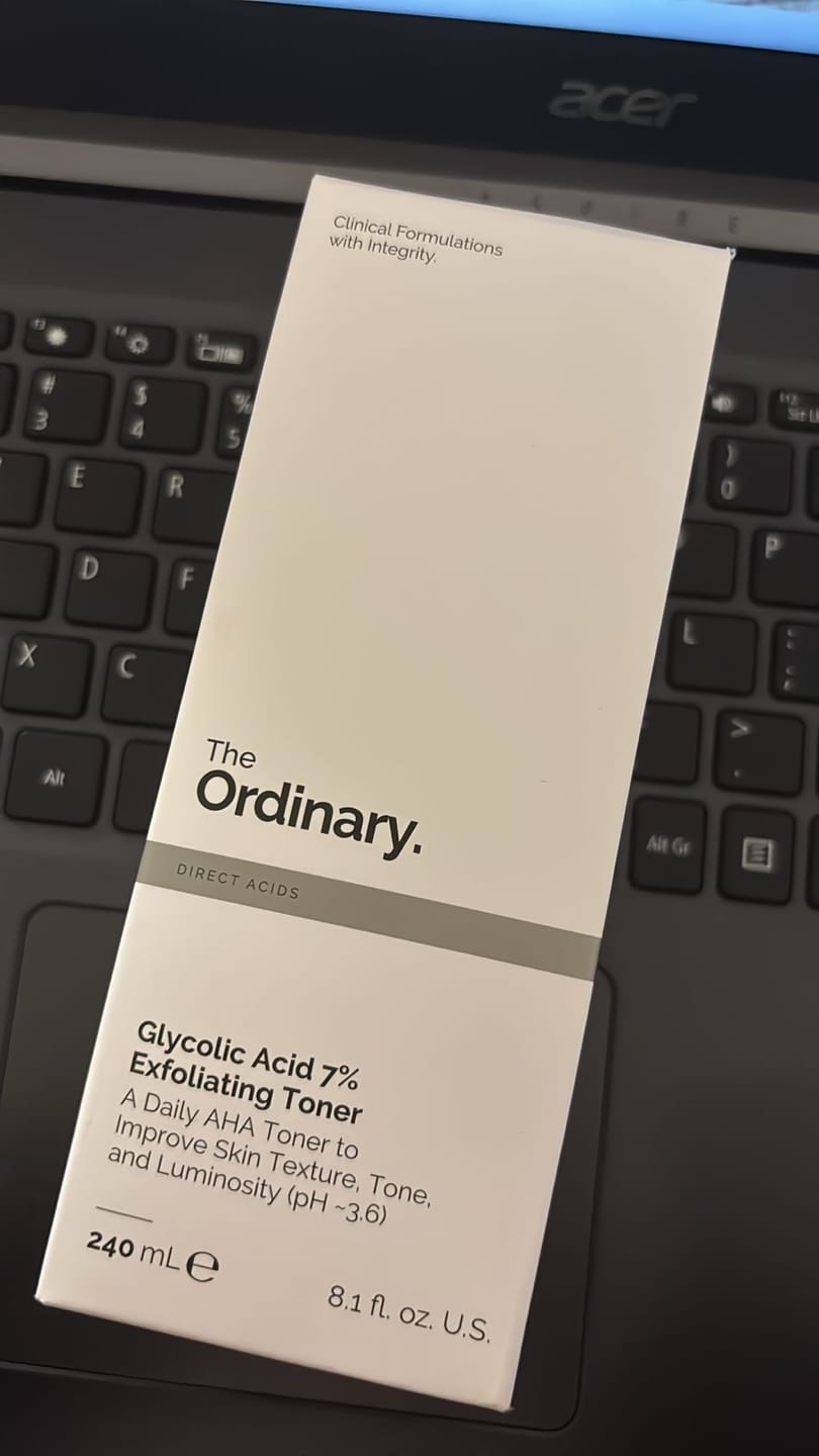 Customer photo review of THE ORDINARY GLYCOLIC ACID