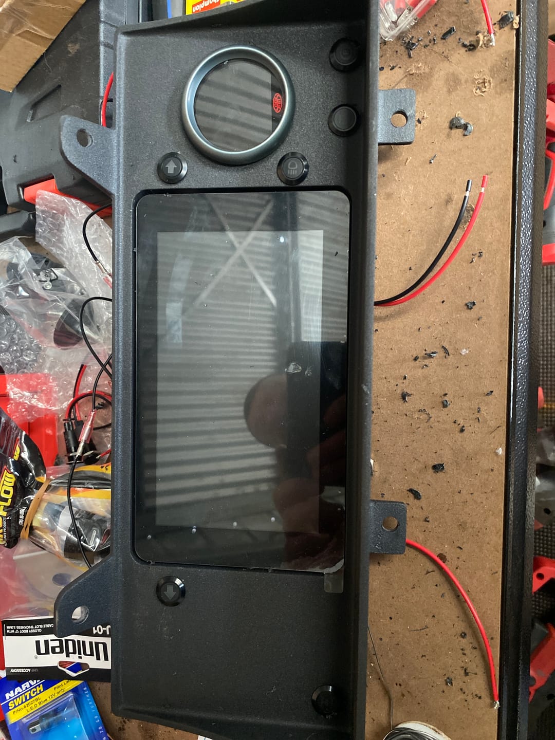 Customer photo review of Nissan Patrol GQ Cluster Mount