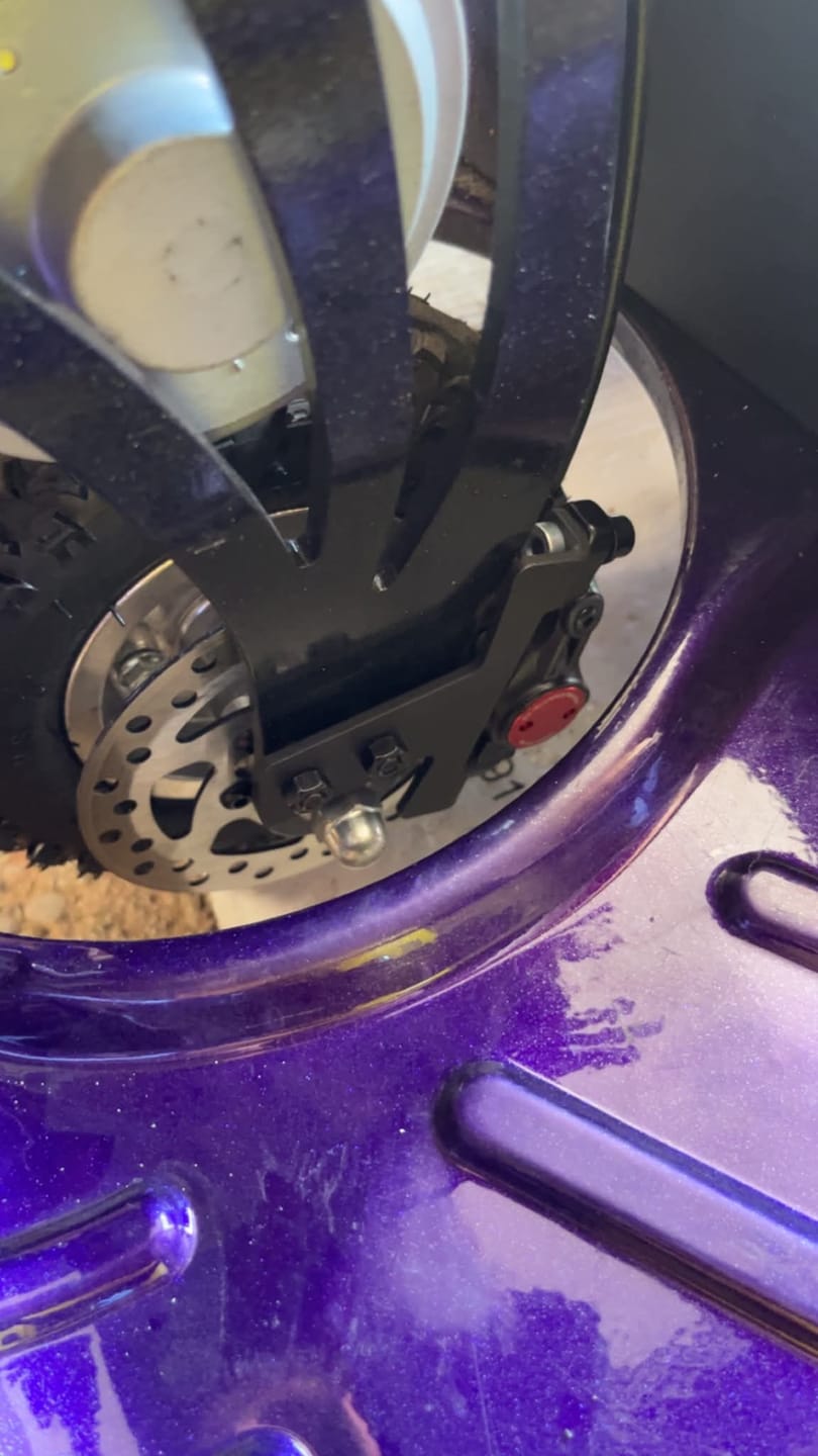 Customer photo review of Tottoms Brake Mount - For PRO Fork