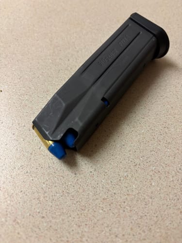 Customer photo review of SnapPoint 9mm Snap Caps (Set of 20)– Real-Weight Dry Fire Dummy Rounds w/ SnapPlug Primer