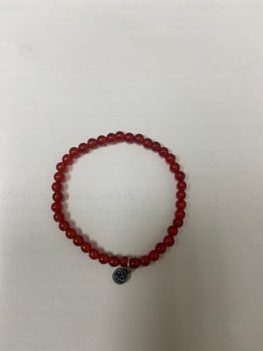 Customer photo review of Carnelian Bracelet Mini