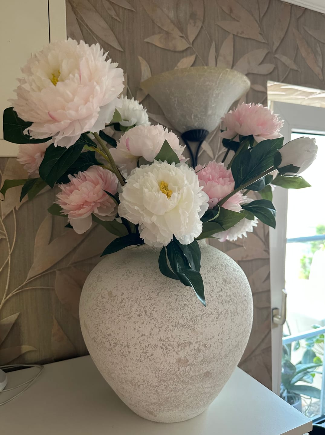 Customer photo review of Zijden Pioenrozen - Mix