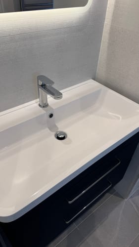 Customer photo review of Brayden - Chrome Mono Basin Mixer Tap Inc P/B Waste