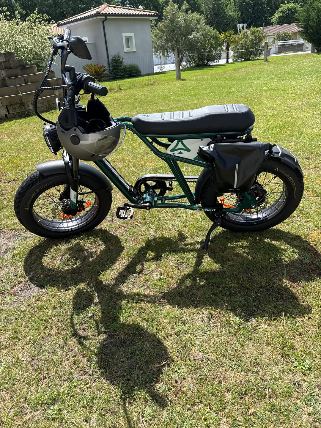 Customer photo review of Side Rack & Side Bag