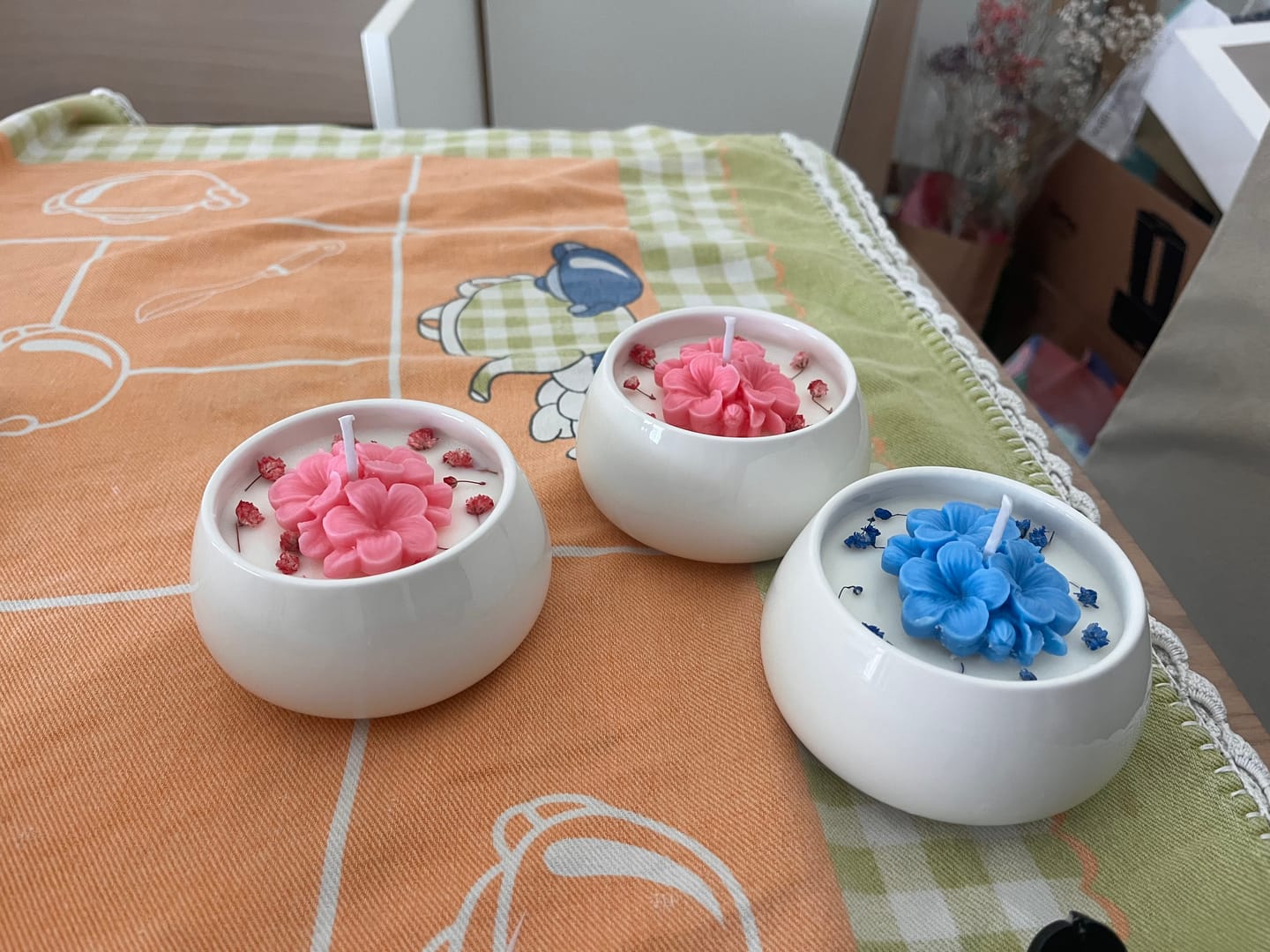 Customer photo review of Cera de Soja para Velas en Vaso (BPF)