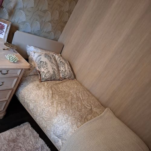 Customer photo review of Bedframe °03 | Clay