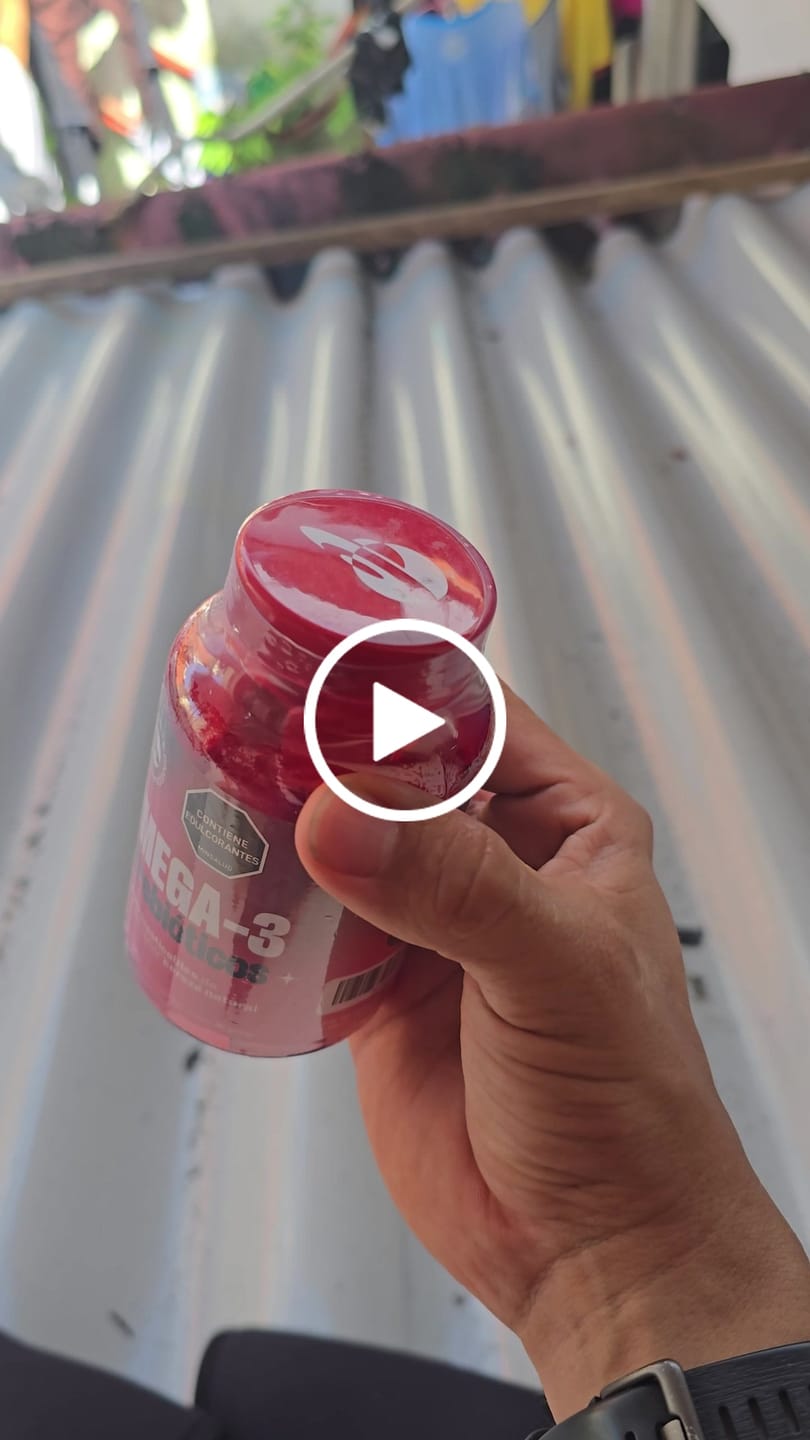 Customer video review of Gomas con Omega 3 DHA y Prebióticos
