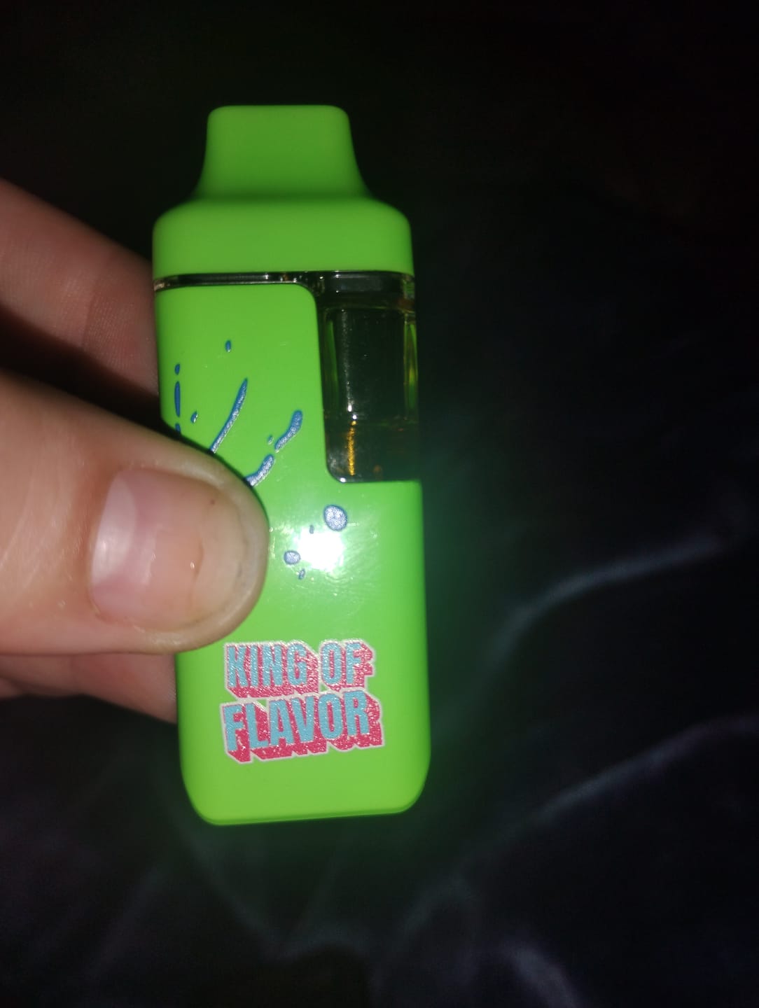 Customer photo review of GRAPE BUBBLEGUM 1.5ML VAPE
