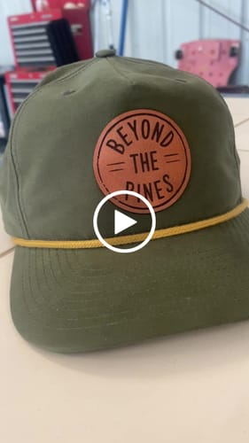 Customer video review of Custom Leather Patch Rope Hat - Richardson 256 UMPQUA