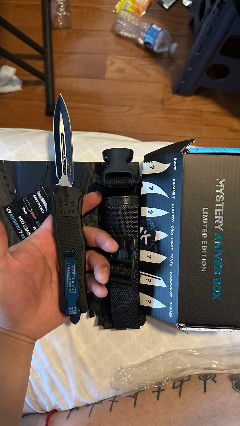 Customer photo review of OTF MYSTERY BOX™