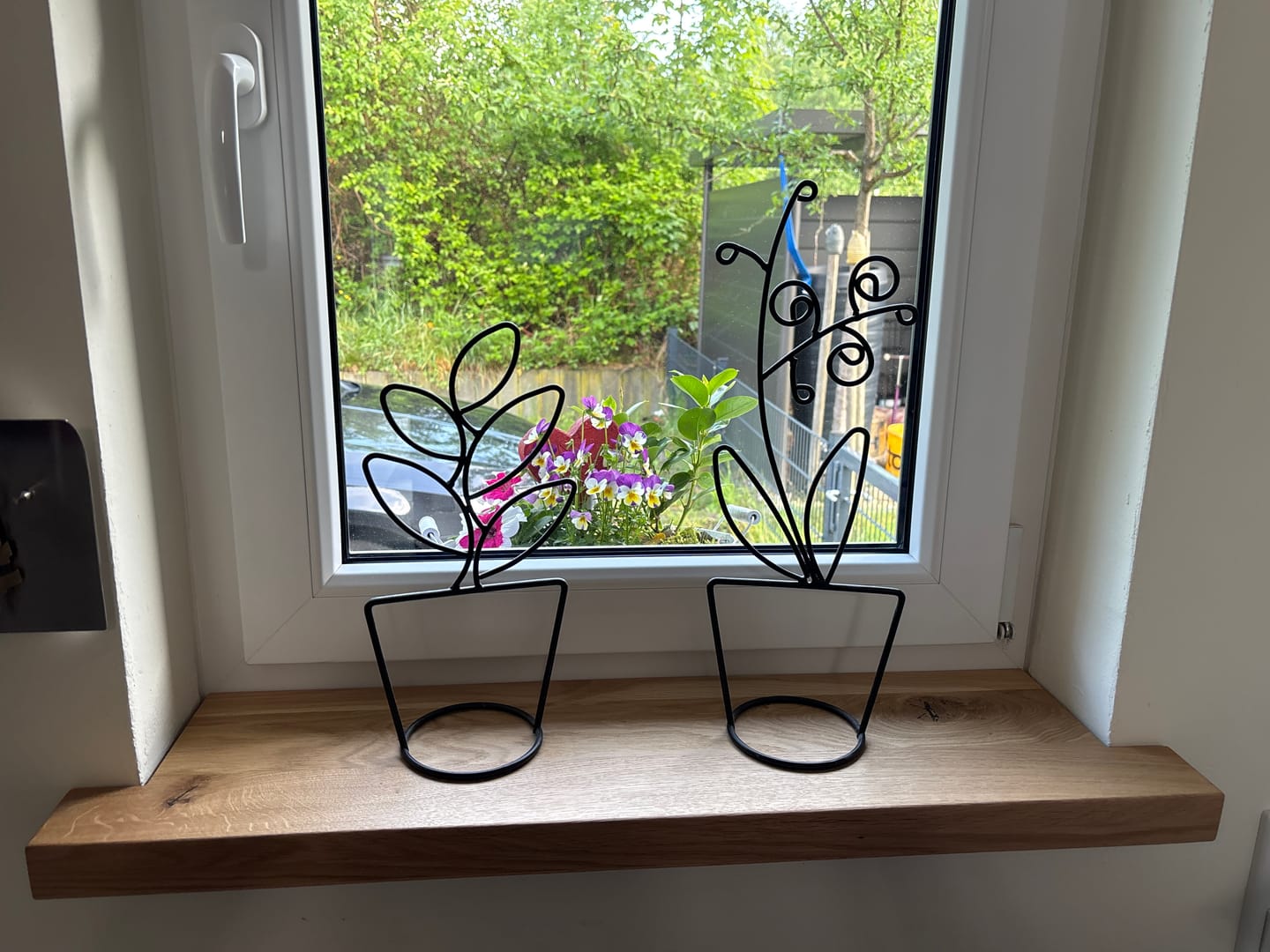 Customer photo review of Aufsatzfensterbank Eiche