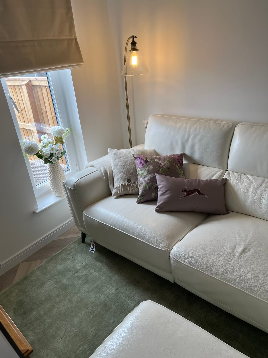 Customer photo review of Outdoor Garden Waterproof Cushion - Evening Garden