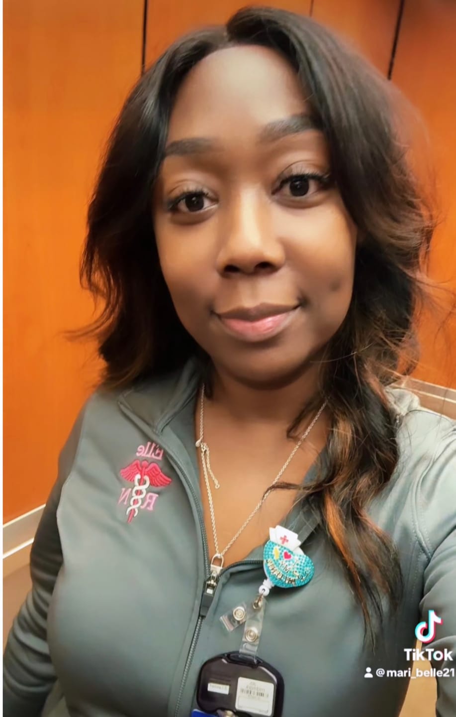 Customer photo review of Personalized 100% Poly Ladies Sport-Wick®  Full-Zip