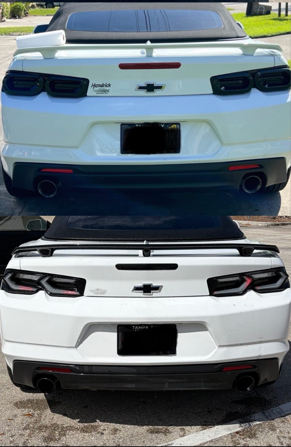 Customer photo review of 2019-2025 CHEVY CAMARO UMBRA LED TAILLIGHTS GLOSS BLACK/SMOKE LENS