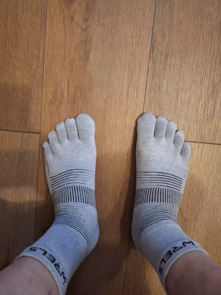 Customer photo review of Fünf-Zehen-Sportsocken – Schnelltrocknend für Laufen & Radfahren