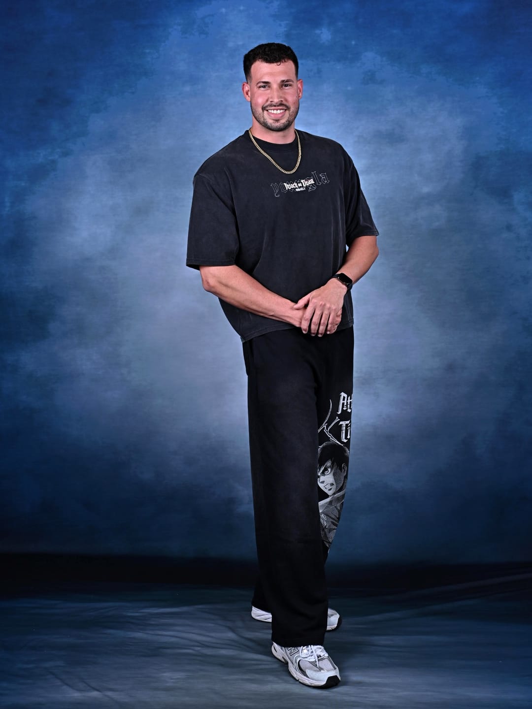 Customer photo review of 2128 - AOT©  x YLA Baggy Joggers