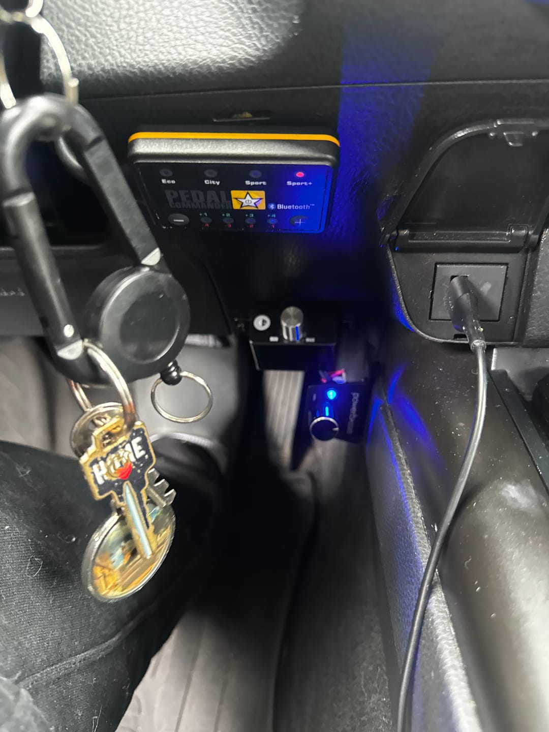 Customer photo review of Pedal Commander for Toyota Camry