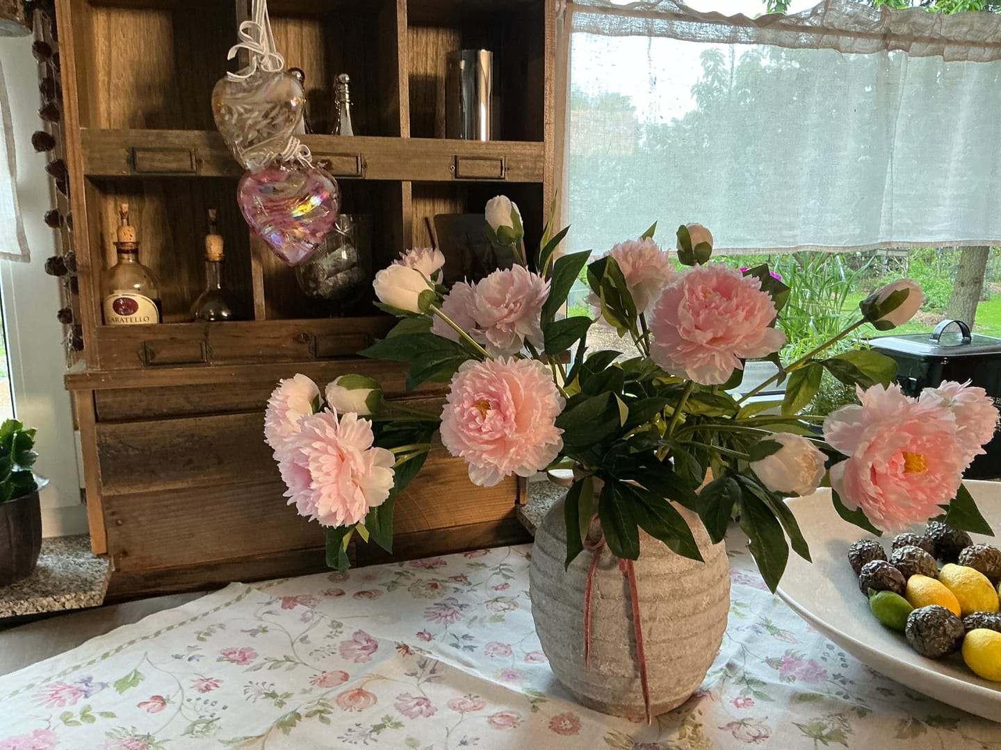 Customer photo review of Zijden Pioenrozen - Roze